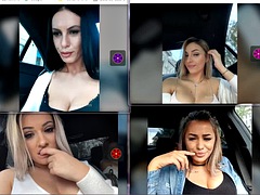 Babes, Car, Flashing, Funny, Milf, Public