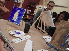 Blonde, Sucer une bite, Pov, Public, Suçant