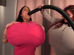 Grosse titten, Blasen, Braunhaarige, Klassisch, Spermaladung, Kehlenfick, Fetisch, Nippel