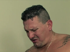 Huge knockers MILF fornicateed by two guys