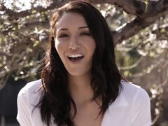 Bella Roland hot brunette sex video