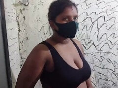 Hindi hardcore viral MMs movie with Indian village couple having sex in bathroom