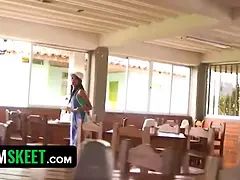 フェラチオ, 茶髪の, イく瞬間, 足コキ, オマンコ, 叫ぶ, ガリガリ, オッパイの