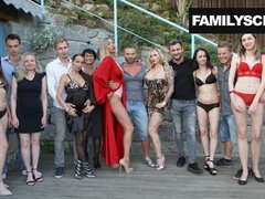 Gezin, Fetisj, Groep, Handbeurt, Hd, Vrijster, Masturbatie, Orgie