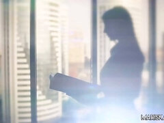 MARISKAX Backdoor office play with Vitoria Vonteese