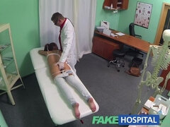 Amateur, Tchèque, Médecin, Exam, Bureau, Petite femme, Réalité, Nénés