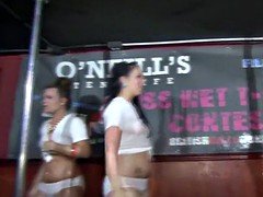 素人, ぽちゃ, パーティ, シャワー, ティーン