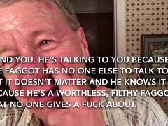 Huge Black Cock Throat Fucks Him, Cums on Face