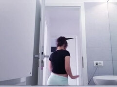 Leie, Grosser arsch, Frau, Handjob, Hd, Orgasmus, Muschi, Eng