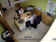 In den arsch, Vorstellungsgespräch, Schönheit, Grosse titten, Braunhaarige, Tschechisch, Natürlichen titten, Ablutschen