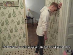 Sucer une bite, Petit ami, Gorge profonde, Hard, Hd, Rugueux, Russe, Adolescente