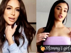 Delightful Jaclyn Taylor and Emily Willis - remote video - Mommy's Girl