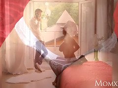 デカパイ, フェラチオ, エロ熟女, シゴき, 淫乱熟女, スペルマ, 義母, フェラする