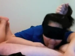 アジア人, ぽっちゃり, フェラチオ, ぽちゃ, 中出し, 異人種間, ラフ, ヤリマン