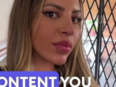 Petite Blonde Latina Natural Tits Shake In Pov - Sloppy Blowjob, Rimming, And Cum In Her Mouth!