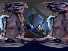 En tercera dimension, Chica, Rubia, Mamada, Pov, Realidad, Tetas