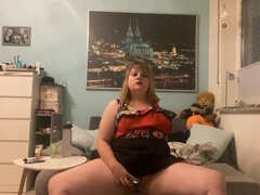 Amateur, Gorda, Gordita, Vestido, Casero, Masturbación, Tetas
