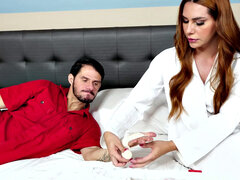 Cumming Inside Beautiful Nurse Cristal Furlan