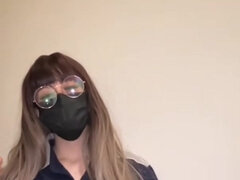 18 jaar, Grote kont, Brillen, Hardcore, Vrijster, Masker, Gezichtspunt, Strak