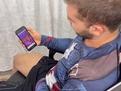 Bezaubernd, Blondine, Blasen, Besamung, Lingerie, Zierlich, Ablutschen