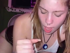 18 años, Amateur, Rubia, Garganta profunda, Interracial, Puta, Adolescente, Tetas