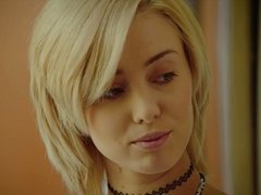 Grosse bite, Noire, Blonde, Sucer une bite, Hard, Interracial, Réalité, Adolescente