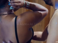 Grote mammen, Pijpbeurt, Vriendin, Indisch, Natuurlijke tieten