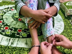 18 jaar, Kont naar mond, Tante, Pijpbeurt, Sperma shot, Huisgemaakt, Indisch, Likken