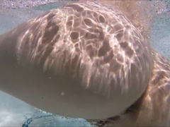 Under Water Fun In The Pool