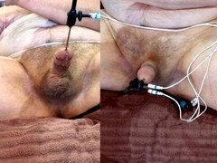 Prolapse sounding attached to my intense pleasure device