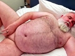 Rondelette, Papa, Grosse, Homosexuelle, Allemand, Grandpère, Fait maison, Solo