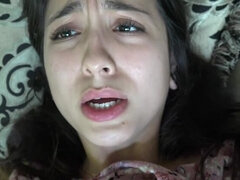 Mi Ha Doan: Amateur Foot Fetishist Gets Her Hairy Pussy Filled With Cum