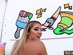 Anal, Culo grande, Verga grande, Corrida, Garganta profunda, Anilingus, Medias largas, Tetas