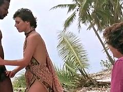 デカチン, 黒人, フェラチオ, 黒人, グループ, 異人種間, オナニー, ヴィンテージ