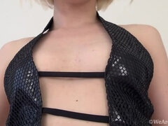 Blondine, Behaart, Hd, Lingerie, Entkleiden