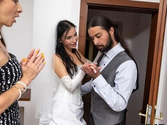 Fine-looking Milena Ray's bride porn