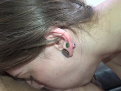 茶髪の, デブ, 毛深い, Hd, オマンコ, 馬乗り, 一人, おもちゃ