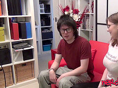 Mamada, Polla, Enorme, Tetas naturales, Pov, Chupando, Paja con tetas, Tetas