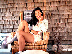 Girl masturbating, tight pussy, fingering pussy