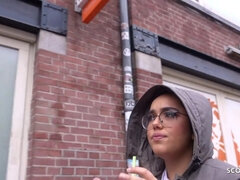 Nerdy Curvaceous Teenager Casual Sex Video