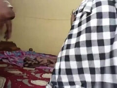 デカ尻, カップル, バック, 彼女, 自家製, インド人, オマンコ, ティーン