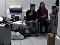 fun with few czech girls in backstage