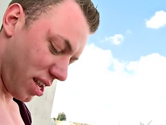 Ebony straight thug tricked and fucked
