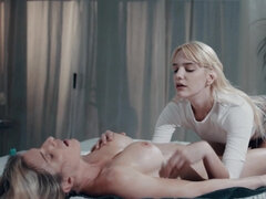 Big tits, Blonde, Fingering, Hd, Lesbian, Milf, Natural tits, Tits