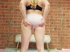 デカ尻, 足, ジム, 下着, スパンデックス