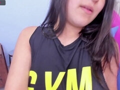 Behaart, Latina, Masturbation, Zierlich, Jungendliche (18+), Spielzeuge