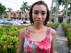 Sex-Obsessed Amber Pounded Outside 1 - Public Pickups