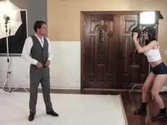 デカチン, デカパイ, 茶髪の, チン, 指いじり, ハードコア, オマンコ, オッパイの