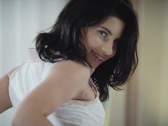 フェラチオ, 茶髪の, チェコ, なめる, オマンコ, ティーン, 締まりの良い, オッパイの