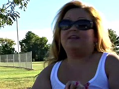 Amateur, Belle grosse femme bgf, Gros seins, Blonde, Rondelette, Hard, De plein air, Solo